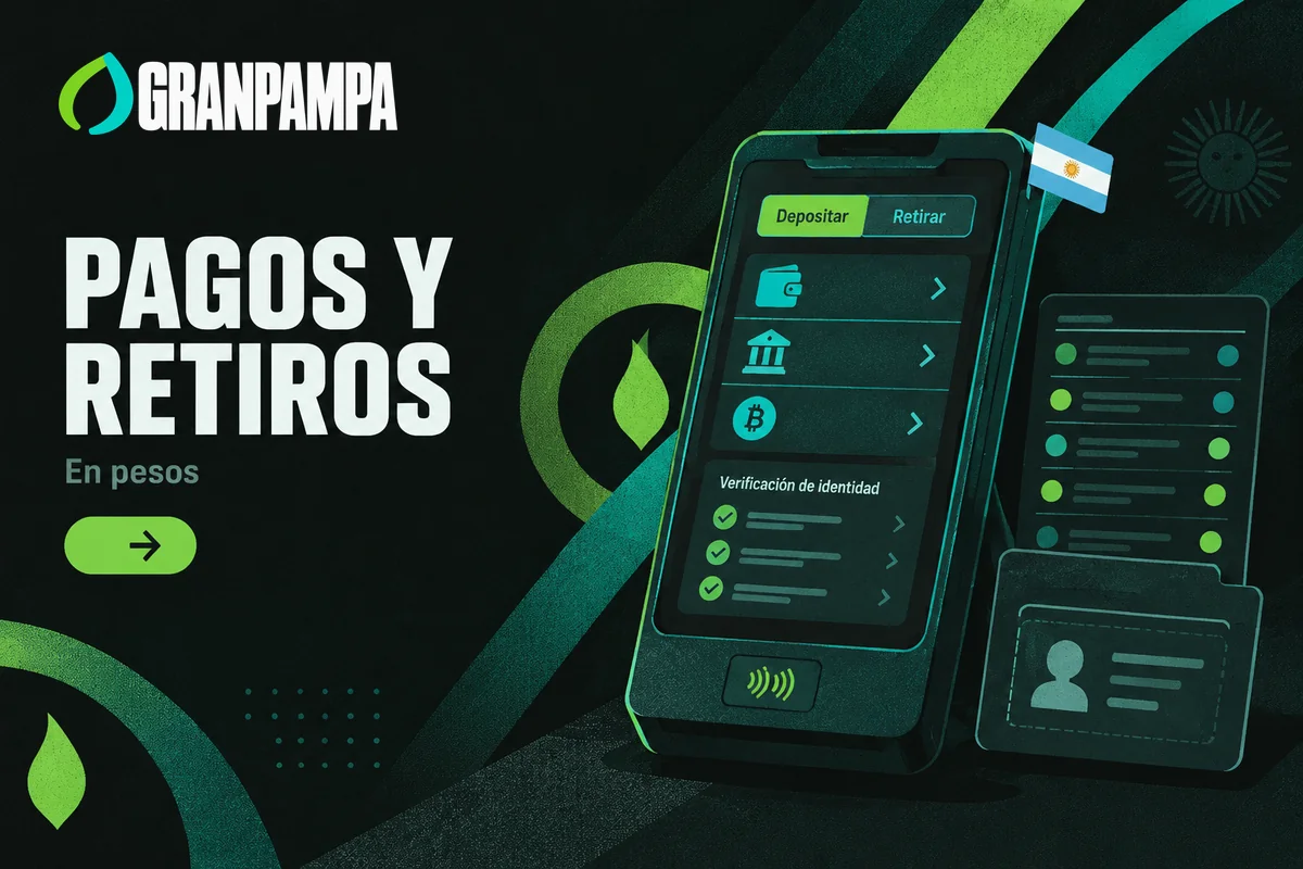 Terminal con métodos de pago, retiros y verificación de identidad.