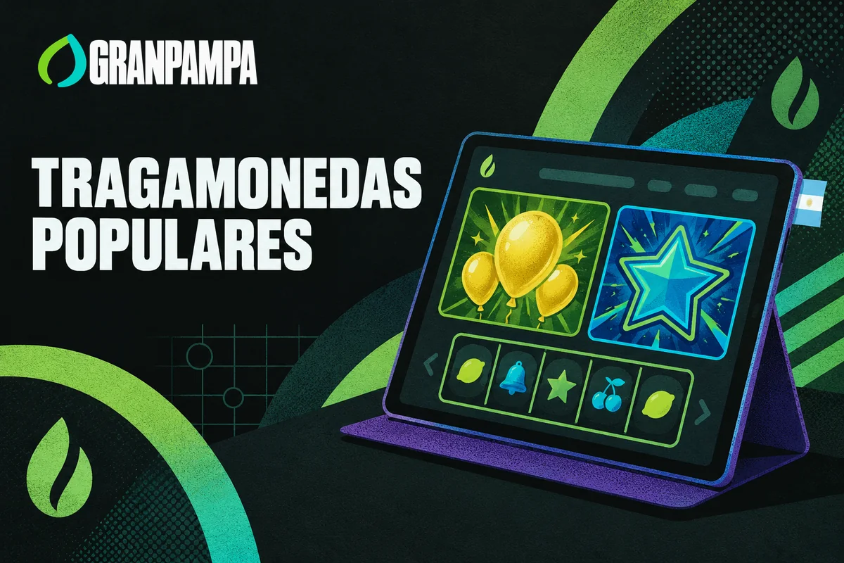 Tableta con dos tragamonedas destacadas y vista de rodillos.