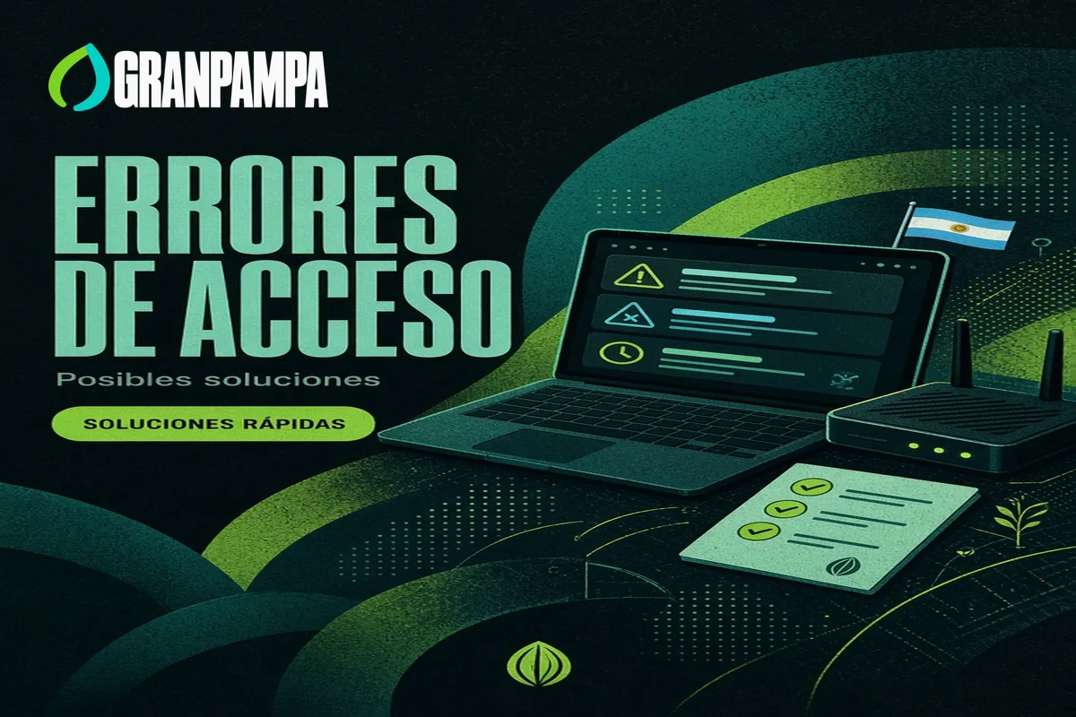 Notebook con errores de acceso, router y lista de comprobaciones.