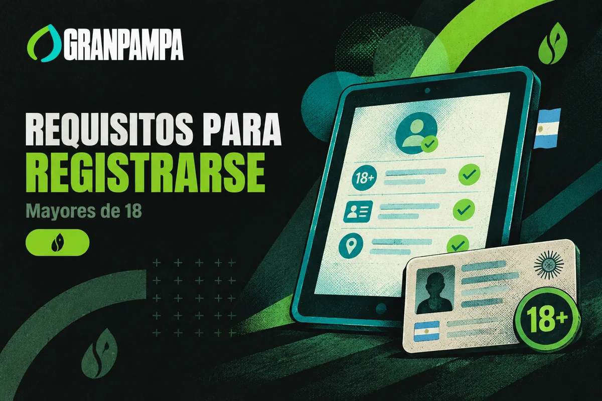 Tablet con requisitos de registro, documento y símbolo de mayoría